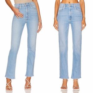 Mother High Waisted Rider Skimp Jeans High Life Blue Size 29